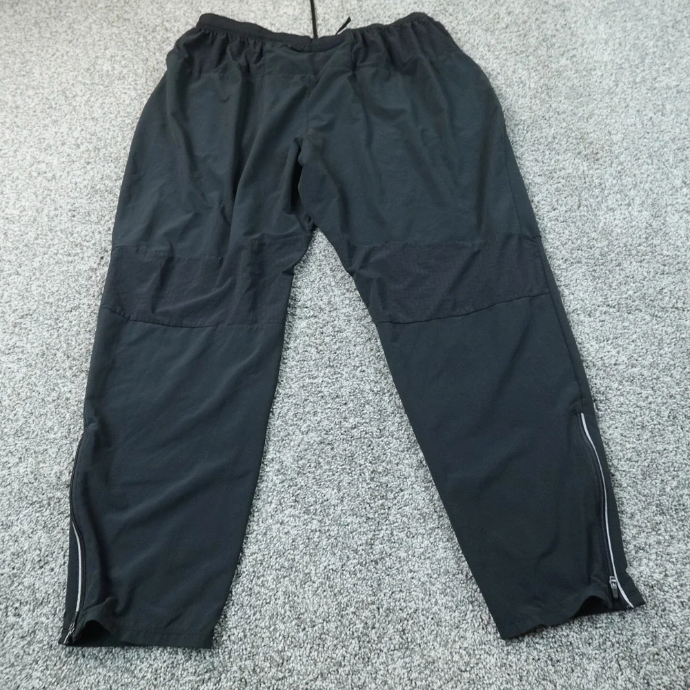 Nike Pants Mens 4XL Black Phenom Running Dri Fit Drawstring Sweatpants Jogger